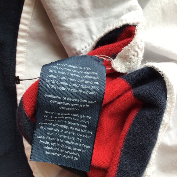 Tommy Hilfiger Collared Long Sleeve Blouse Vintage and Preppy - Picture 7 of 7